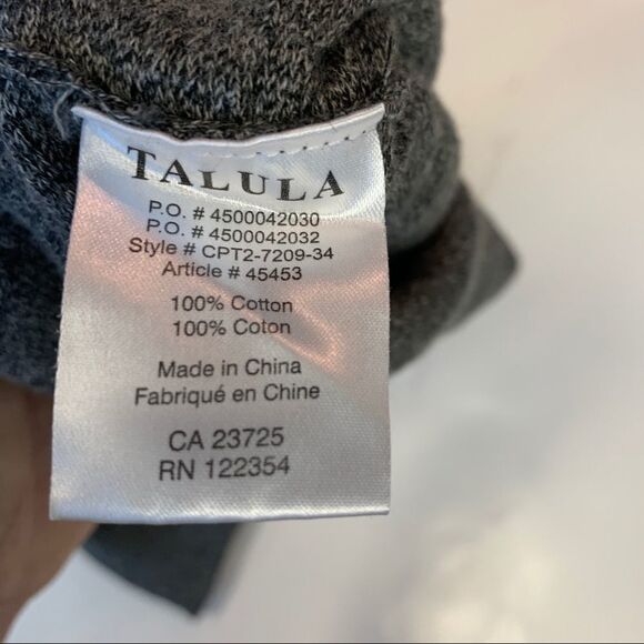 Aritzia Talula Vanderbilt Heathered gray skater circle Skirt Sz S - Picture 5 of 10